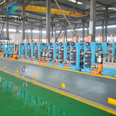 Φ76 Precisione della linea di produzione di apparecchiature per tubi saldati a cambio di rulli rapidi