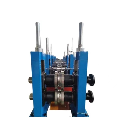 Fabbrica di tubi saldati ad alta frequenza HG426 Fabbrica di tubi di saldatura Acciaio al carbonio Blu per la costruzione Produzione personalizzata