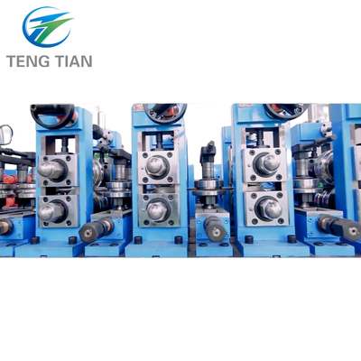 Fabbrica di tubi saldati ad alta frequenza HG426 Fabbrica di tubi di saldatura Acciaio al carbonio Blu per la costruzione Produzione personalizzata