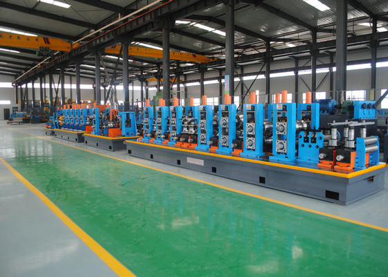 Fabbricazione di tubi in acciaio al carbonio / Fabbricazione di tubi ERW con sistema di controllo automatico PLC