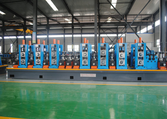 HF ERW Carbon Steel Tube Mill, Linea di formazione di tubi saldati a resistenza elettrica