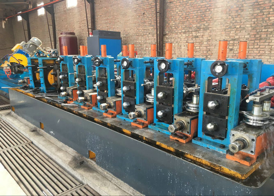 Fabbricazione di tubi di precisione Alta velocità ERW Ms Fabbricazione di tubi, apparecchiature di fabbricazione di tubi Controllo automatico PLC