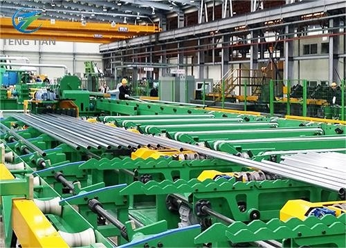 CRC Easy Operation Steel Pipe Manufacturing Machine Certificazione ISO