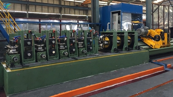 Velocità di produzione 380v/440v per tubi di diametro 32-129mm Linea di produzione di tubi in acciaio