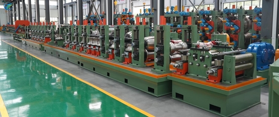 Saldatura di tubi di acciaio al carbonio Saldato sistema di formazione del sistema di controllo PLC 32mm-102mm