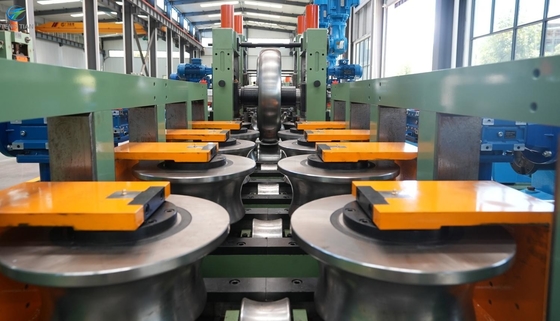 Hf Frequenza di saldatura ERW Pipe Mill Carbon Steel Pipe Making Machine