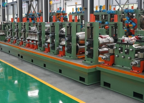 Hf Frequenza di saldatura ERW Pipe Mill Carbon Steel Pipe Making Machine