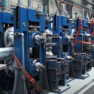 ERW Pipe Mill HF Saldatura Tavola di scarico Dimensione regolabile per il tubo di alimentazione energetica
