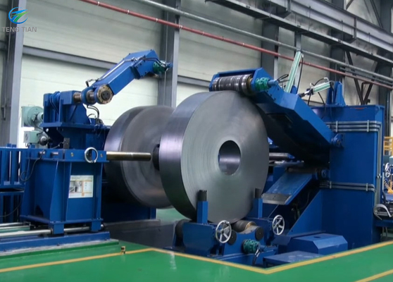 ERW Pipe Mill HF Saldatura Tavola di scarico Dimensione regolabile per il tubo di alimentazione energetica