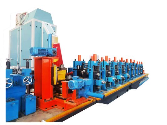 Macchina per la produzione di tubi da 165 mm Macchina per la formazione di tubi con motore da 500 kW controllo PLC a frequenza di 50 Hz