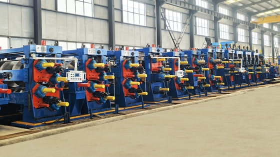 Fabbricazione di tubi ERW con taglio automatico e saldatore per tubi in acciaio al carbonio