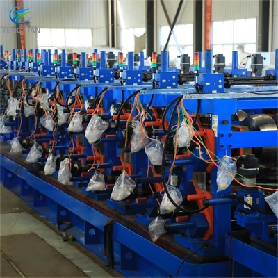 Macchina per la fabbricazione di tubi di acciaio a accumulatore orizzontale per tubi quadrati F150