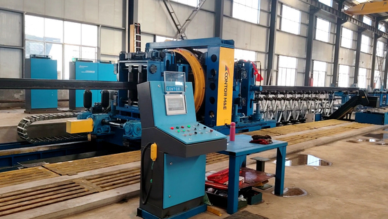 Macchine per la lavorazione di tubi a motore servomotore automatico per tubi quadrati 400x400