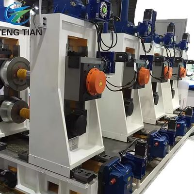Materiale in acciaio al carbonio Macchina di fresatura a tubo completamente automatica