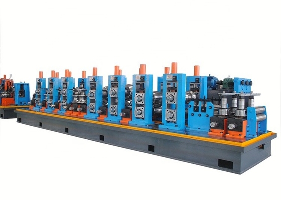 Linea di produzione di tubi di acciaio saldati ad alta frequenza 90m/min 200kw