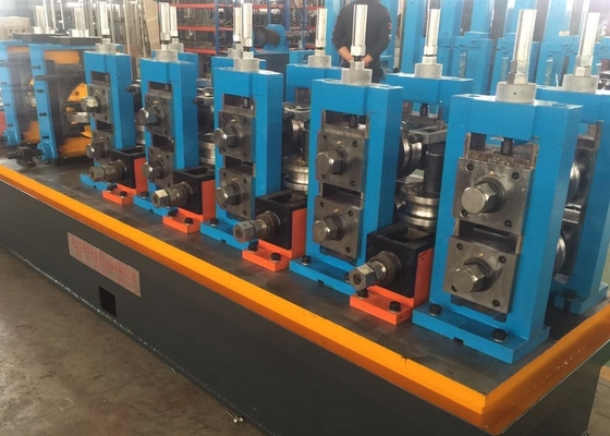 Linea di produzione di tubi in acciaio a doppio raggio ad alta precisione 100 m/min