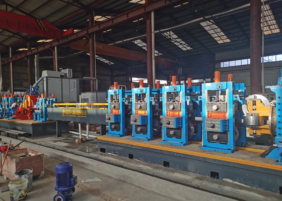 Linea di produzione di tubi in acciaio ad alta velocità per interni da 3-8 mm 600 kW 380v/440v