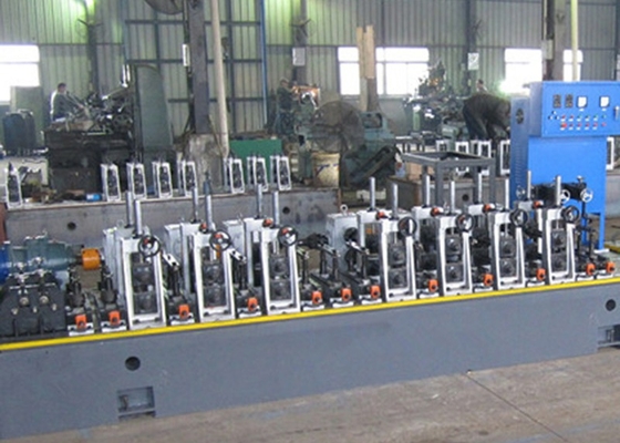 Macchine per la produzione di tubi di acciaio saldati ad alta frequenza Cnc 12 mm MS Tube Mill Machine