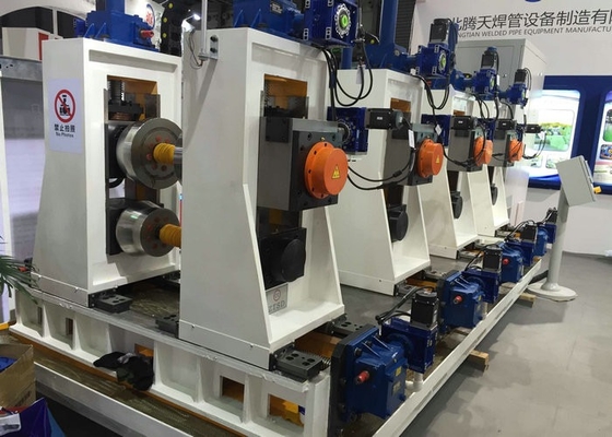 Fabbricazione di tubi automatici a cucitura 3 mm Hf a cucitura retta per tubi di costruzione