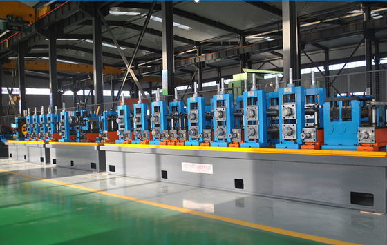 Velocità massima 120 m/min Colore blu del laminatoio per tubi quadrato rotondo ERW