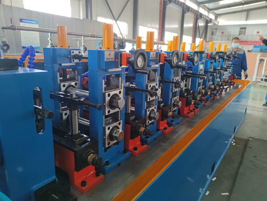 Laminatoio per tubi ERW saldato ad alta frequenza per tubi tondi in acciaio da 38 mm