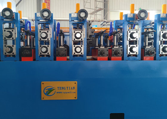 Alta frequenza del laminatoio per tubi saldato rotondo del acciaio al carbonio galvanizzato