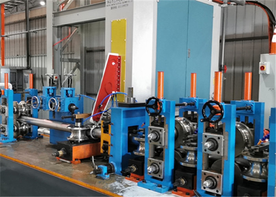 Macchina galvanizzata del laminatoio per tubi del acciaio al carbonio di 18-65mm con il saldatore ad alta frequenza
