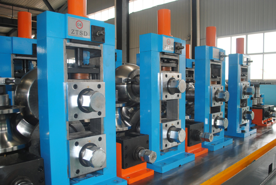 Linea di produzione di tubi blu saldati 90 m/min
