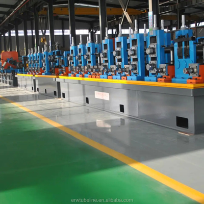 Fabbricazione automatica di tubi ERW in acciaio al carbonio con velocità di formazione 20-80 m/min