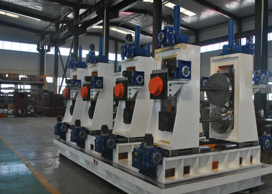 Linea quadrata automatica completa tubo del laminatoio per tubi di ERW che fa macchina 30-80m/min