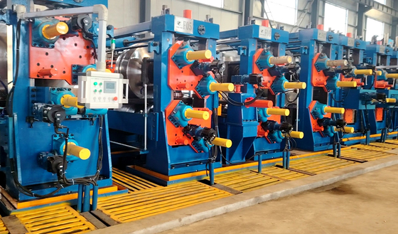 Pipe quadrate 400MM regolazione automatica Pipe Mill Machine Labors Save