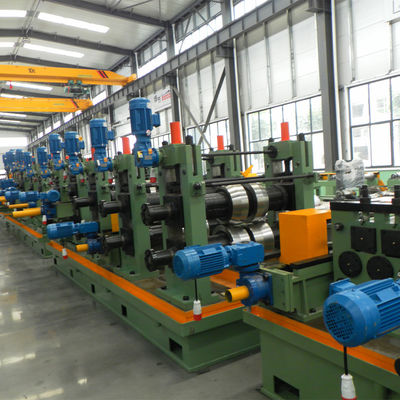 Mulino per tubi saldato ERW Mulino per tubi con motore e motore per tubi quadrati e circolari Macchina per la produzione di tubi per saldatura in acciaio al carbonio
