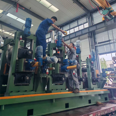 76mm Galvanized Steel Pipe Mill for Square and Round Tubes