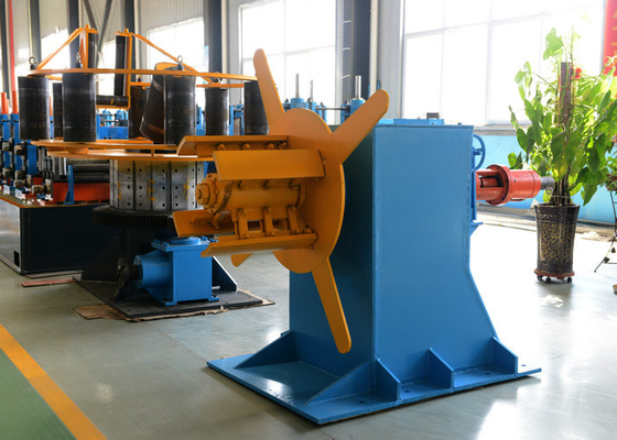 Fabbricazione automatica di tubi ERW per tubi in acciaio da 21 a 63 mm Spessore 0,8 a 3,0 mm