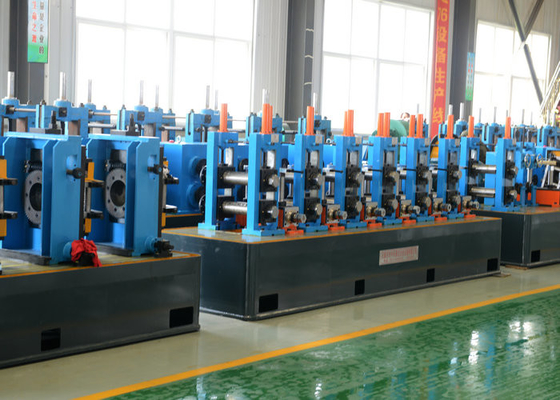 Linea di produzione del tubo dell'acciaio rapido per i tubi della mobilia del carbonio diametro del tubo di 63mm - di 21