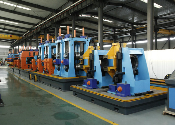 Dimensione professionale di potere 60*6*1.8m della macchina 600kw del laminatoio per tubi HG76-114 380v