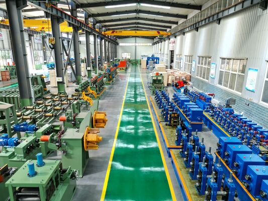 Macchina per laminazione di tubi in metallo di precisione ad alta efficienza per la linea di produzione di tubi ERW in acciaio al carbonio