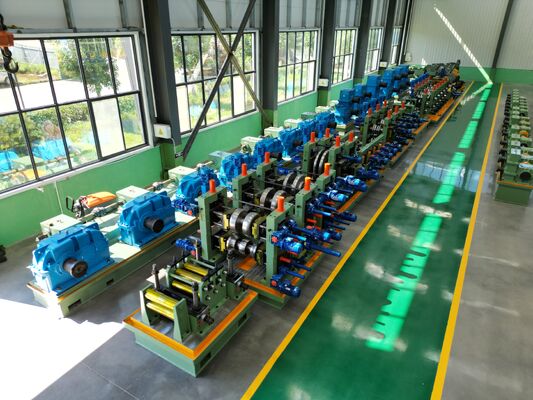 Linea di lavorazione di tubi a alta frequenza saldata dritta ERW Pipe Mill