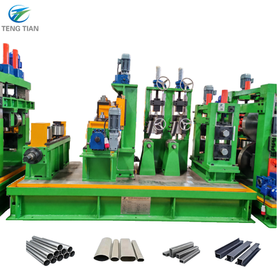 Macchina per la produzione di tubi ERW per fabbrica di tubi in acciaio al carbonio Prezzo linea di laminazione per tubi per impieghi gravosi