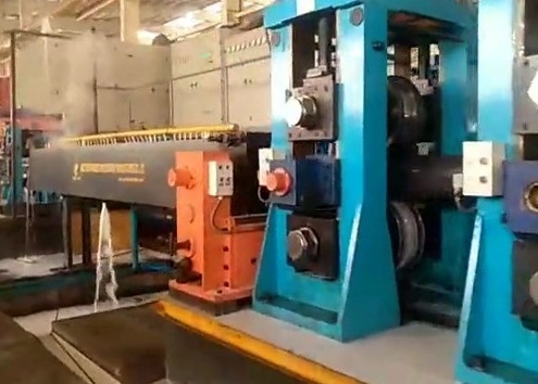 Laminatoio per tubi quadrato saldato ad alta frequenza di 60m/Min 1.5mm