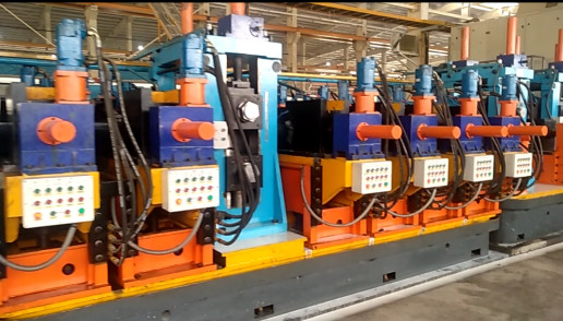 Laminatoio per tubi ad alta velocità di precisione diritta della cucitura 127 per i materiali della costruzione di strade dell'olio