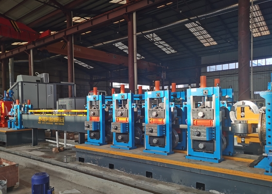 Tubo d'acciaio bassolegato della saldatura elettrica di processo della macchina del tubo di 1.5mm Erw